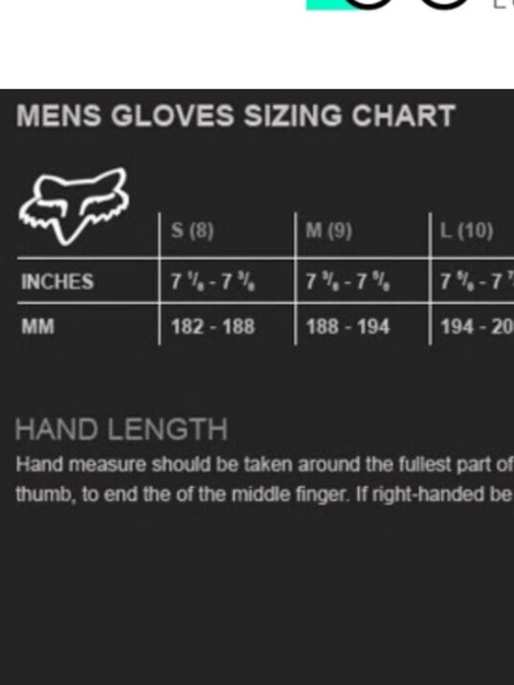 Motocross Dirtbike Gloves - Picture 5 of 6